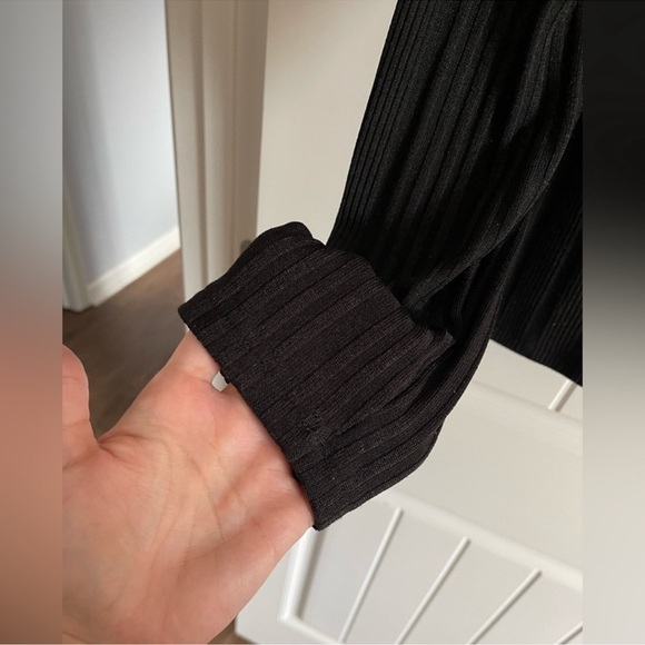 Men’s Black Turtleneck Sweater - Picture 3 of 7